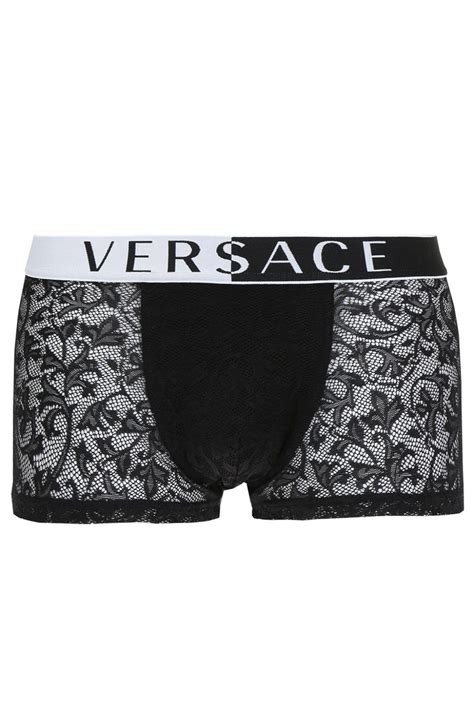 Versace lace boxers